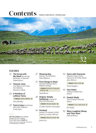 Farm and Fiber Knits Spring 2026