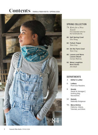Farm and Fiber Knits Spring 2026