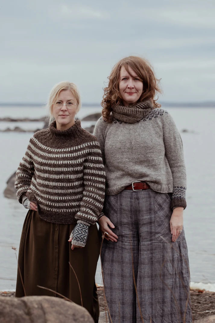The Island and the Forest: a Knitted Correspondence