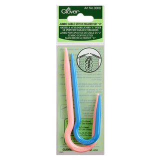 Clover U-Shaped Cable Stitch Holders