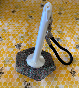 HapBee Yarn Hive | Portable Yarn Butler and Caddy for Knitting & Crochet
