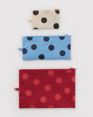 BAGGU Flat Pouch Set