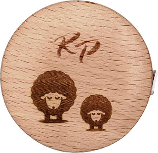 KnitPro Wooden Spring Tape Measure