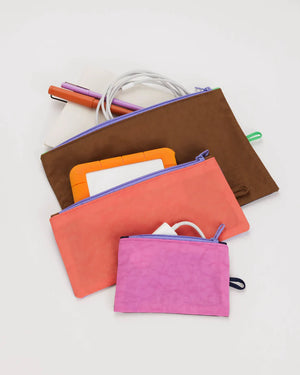 BAGGU Flat Pouch Set