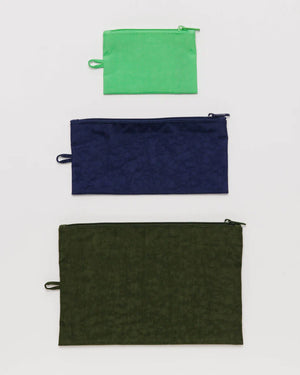 BAGGU Flat Pouch Set