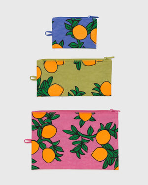 BAGGU Flat Pouch Set