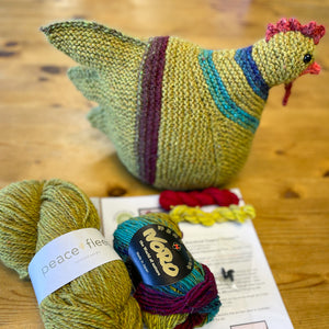 Emotional Support Chicken Kit - Yarn Harbor Version