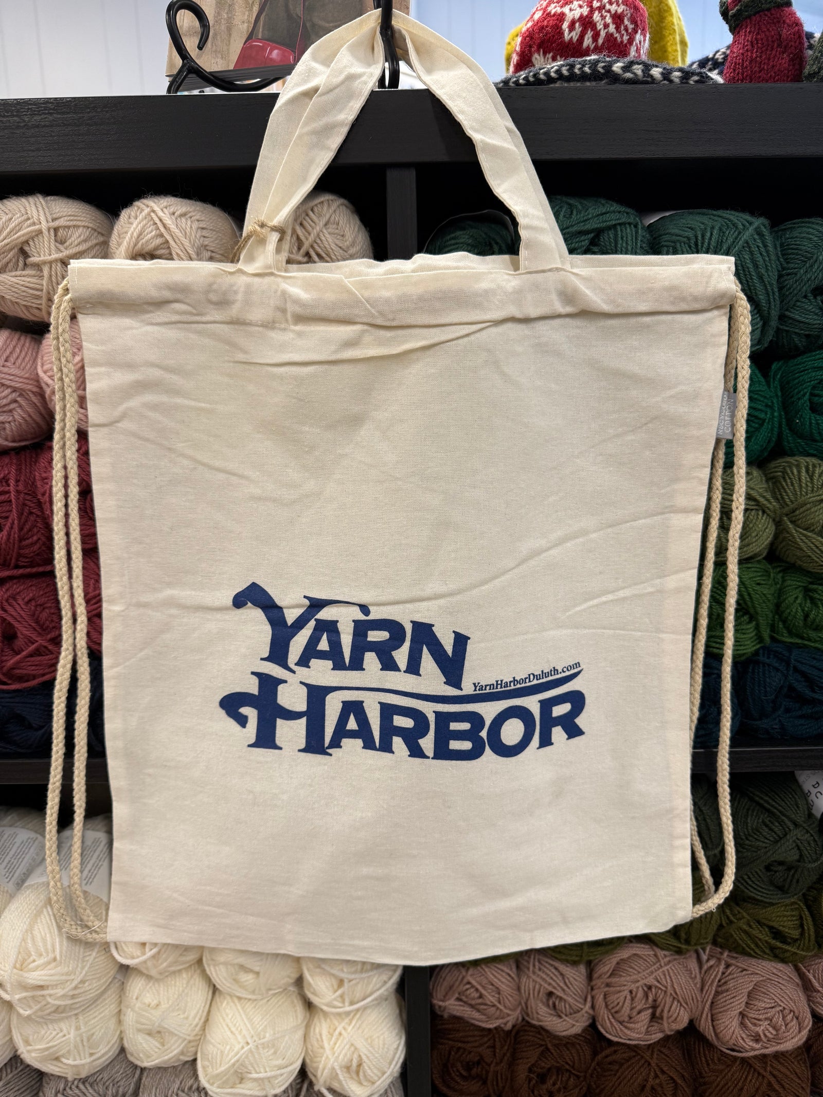 Yarn Harbor Recycled Cotton Bag
