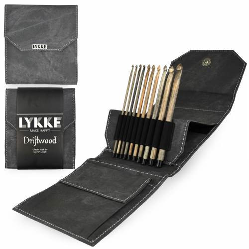 Lykke  Driftwood Crochet Hook Set