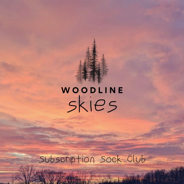 Lavender Lune Woodline Skies Sock Set