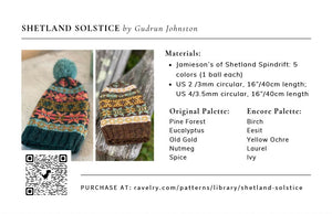 Shetland Solstice Kit Encore Palette