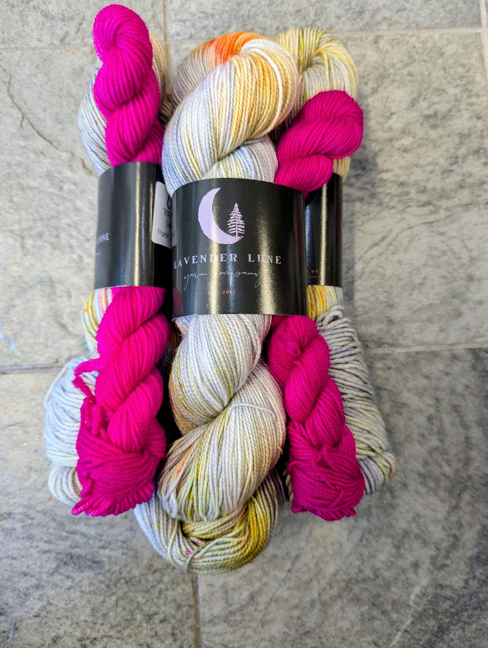 Lavender Lune Woodline Skies Sock Set