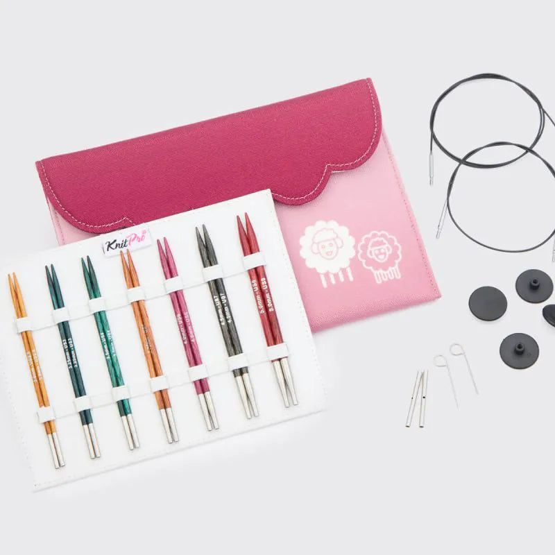 KnitPro Dreamz 5" Midi IC Needle Set