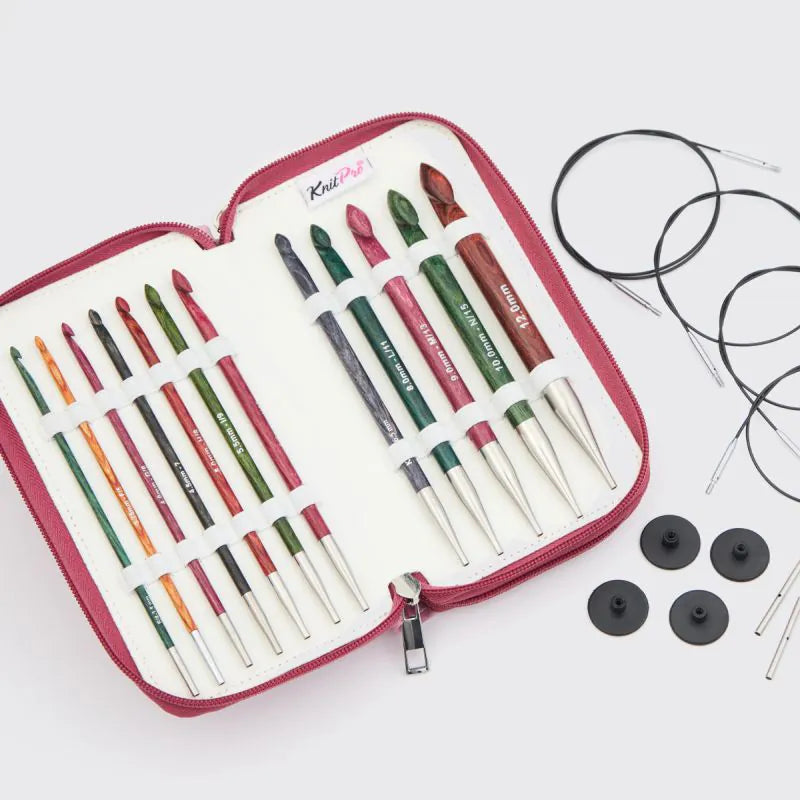 KnitPro Dreamz Grande Tunisian Crochet Hook Set