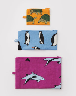 BAGGU Flat Pouch Set