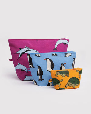 BAGGU Go Pouch Set