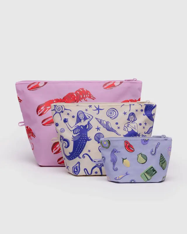 BAGGU Go Pouch Set