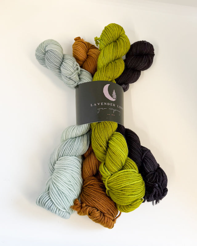Lavender Lune DK Superwash Sets