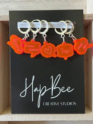 HapBee Creative Studios Stitch Markers