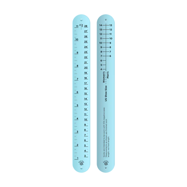 Knit Kits Sock Ruler - Yarn Harbor
