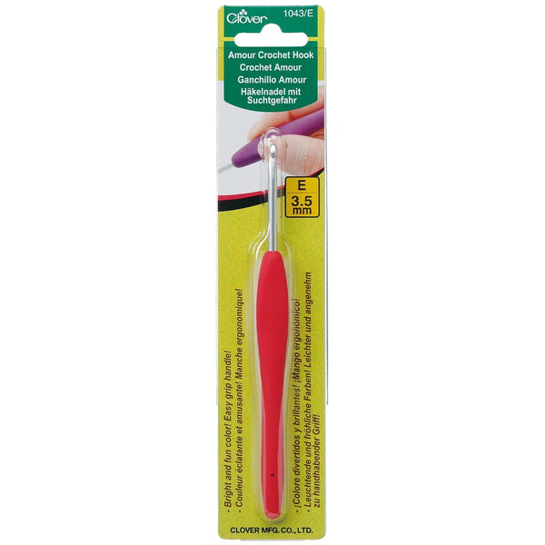 Clover Amour Crochet Hook - E 3.5mm