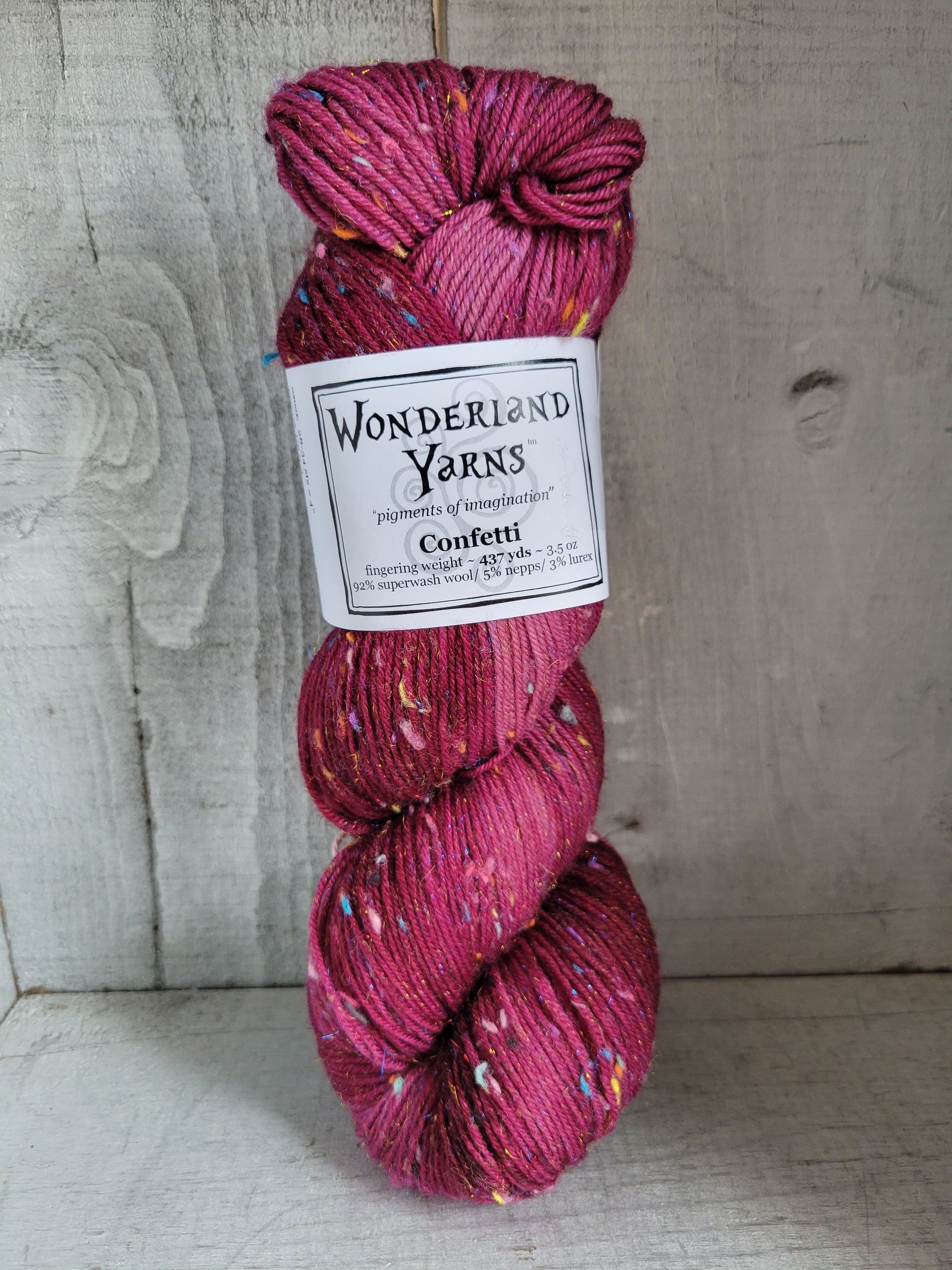 Confetti by Wonderland Yarns (fingering) – Heavenly Yarns / Fiber