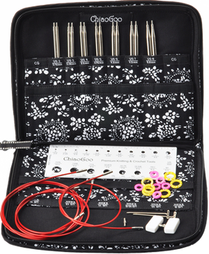 ChiaoGoo Twist Red Lace 4" Small IC Set