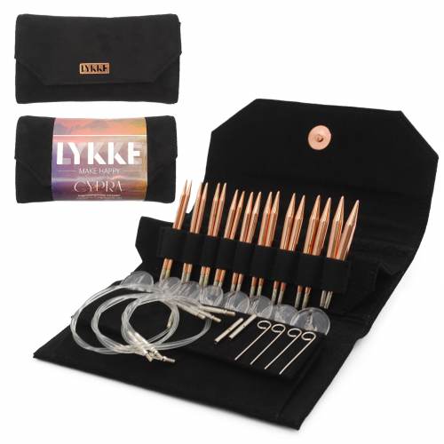 Lykke Cypra Copper Interchangeable Needle Sets