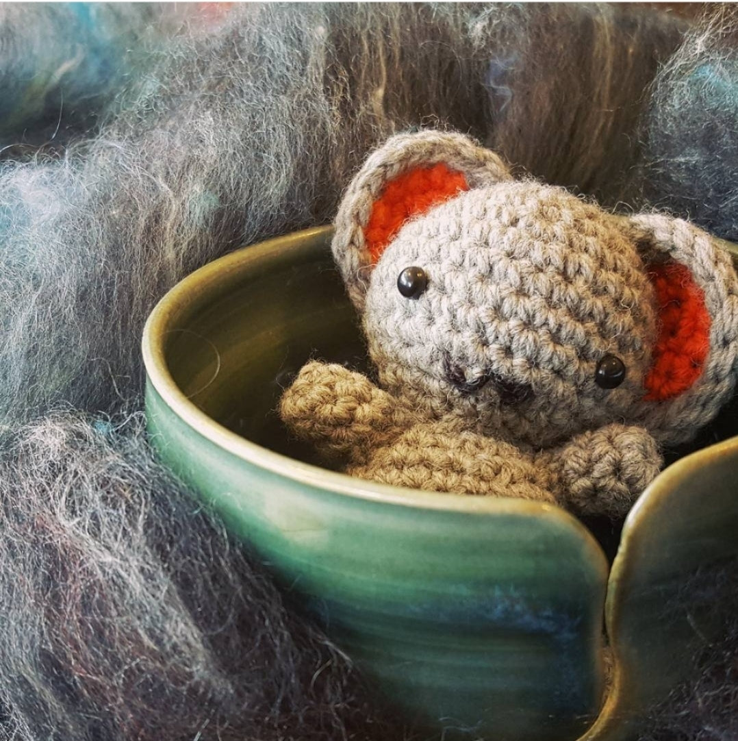 Crocheted Koala Amigurumi