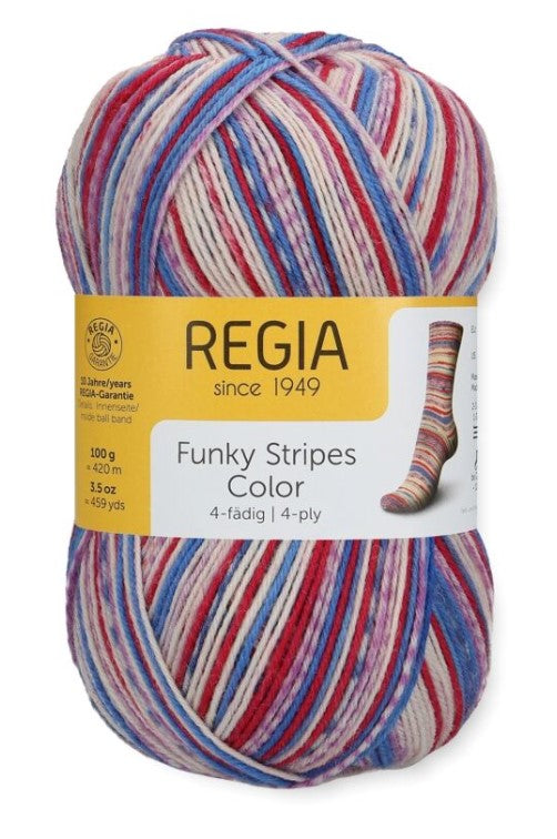 Regia Funky Stripes Color 4-ply
