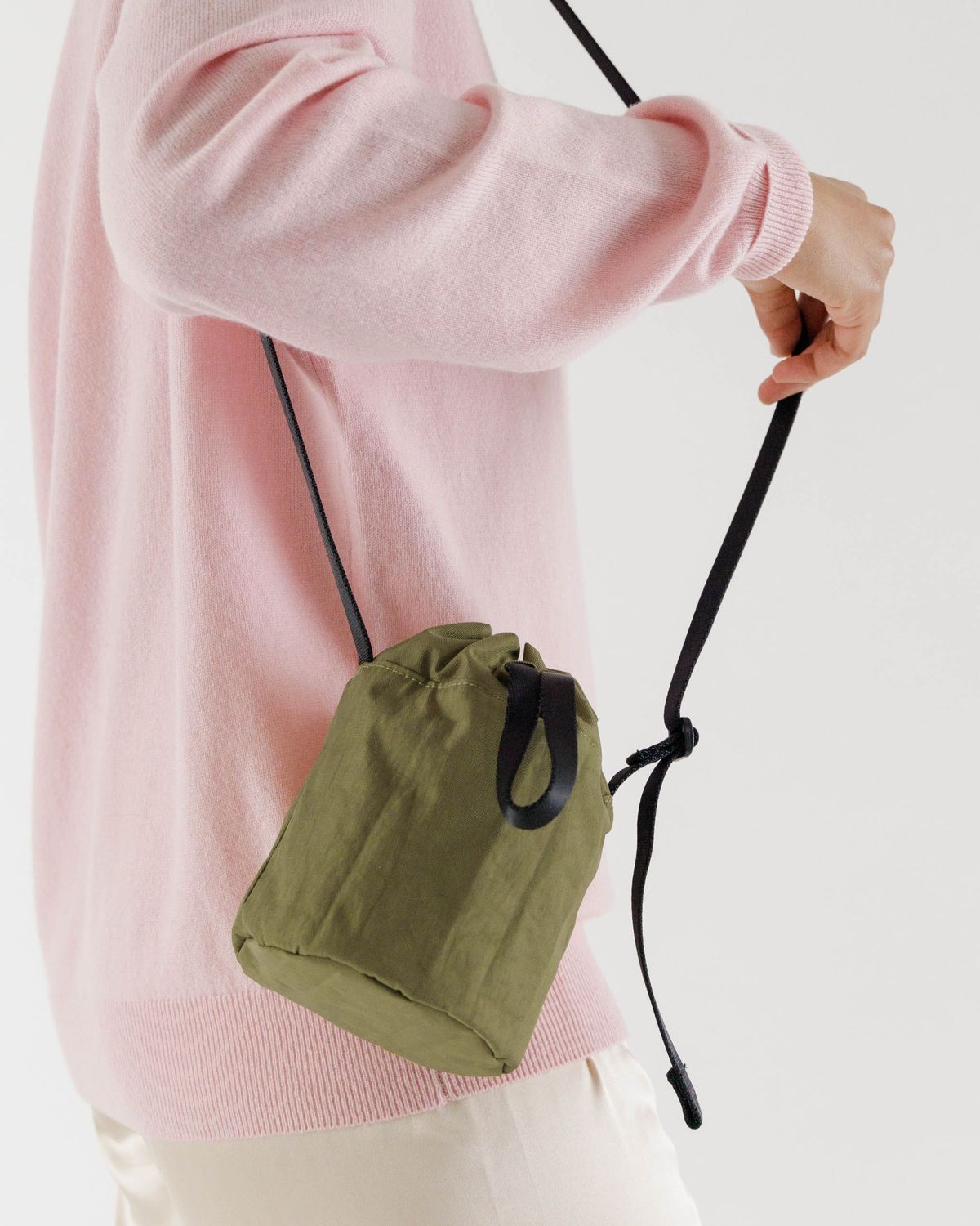 Mini Nylon Hobo Bag