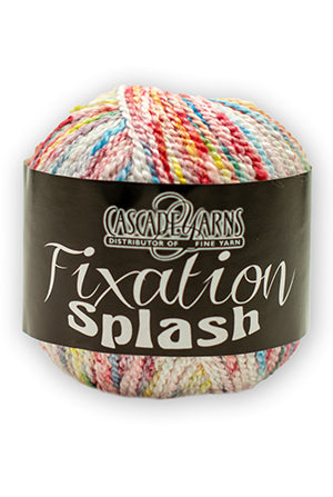 Cascade Fixation Splash | Multicolor Stretch Cotton DK Yarn